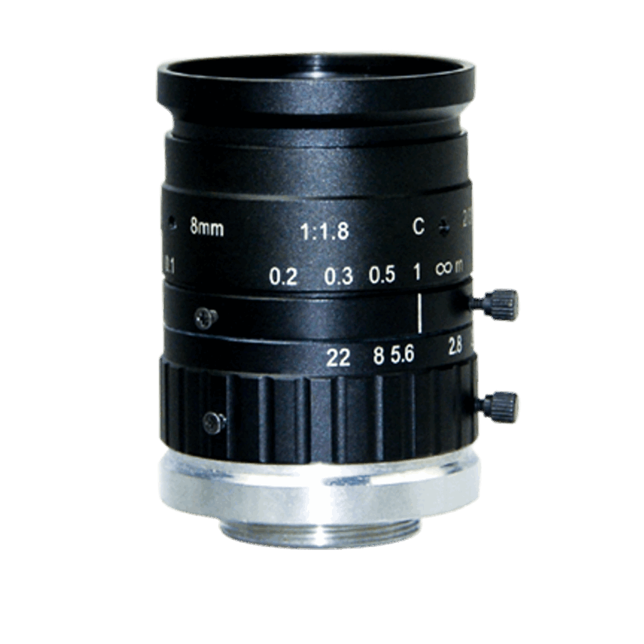 8mm 2/3” 10MP C-Mount Lens