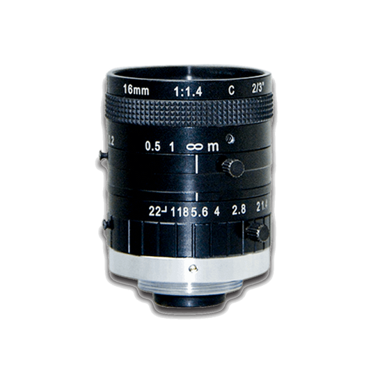 16mm 2/3” 5MP C-Mount Lens