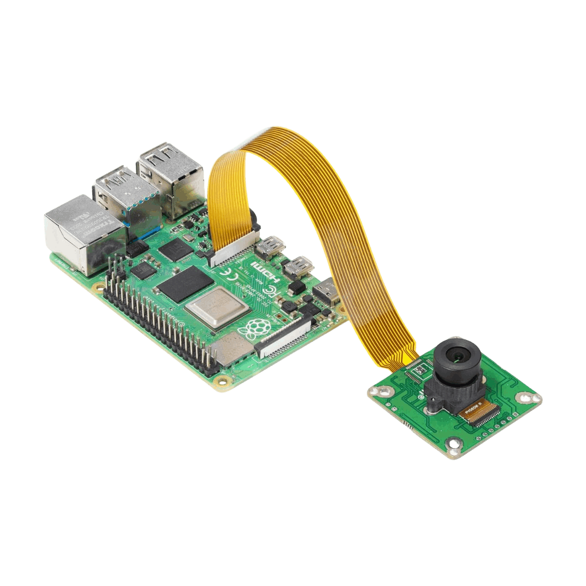 B0224 connected to a raspberry pi