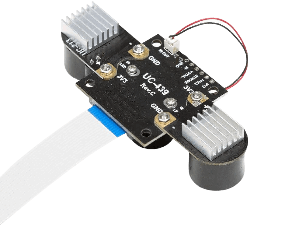 Image of Arducam B003504 Camera Module with Motorised IR-Cut filter viewed from below