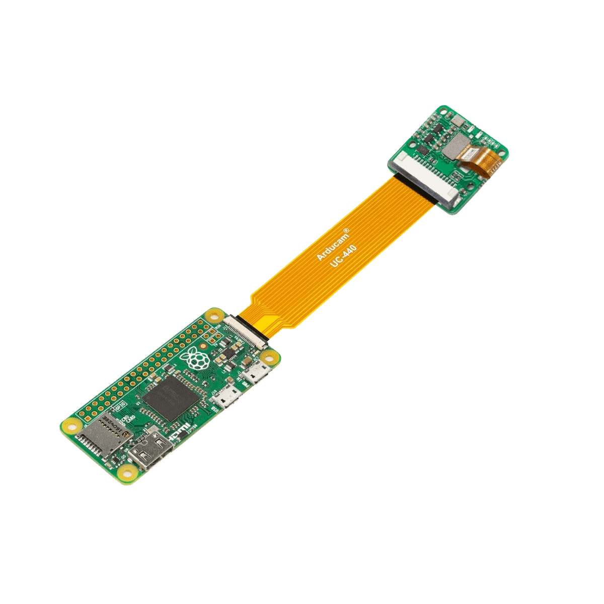 B0206 connected to the raspberry pi zero