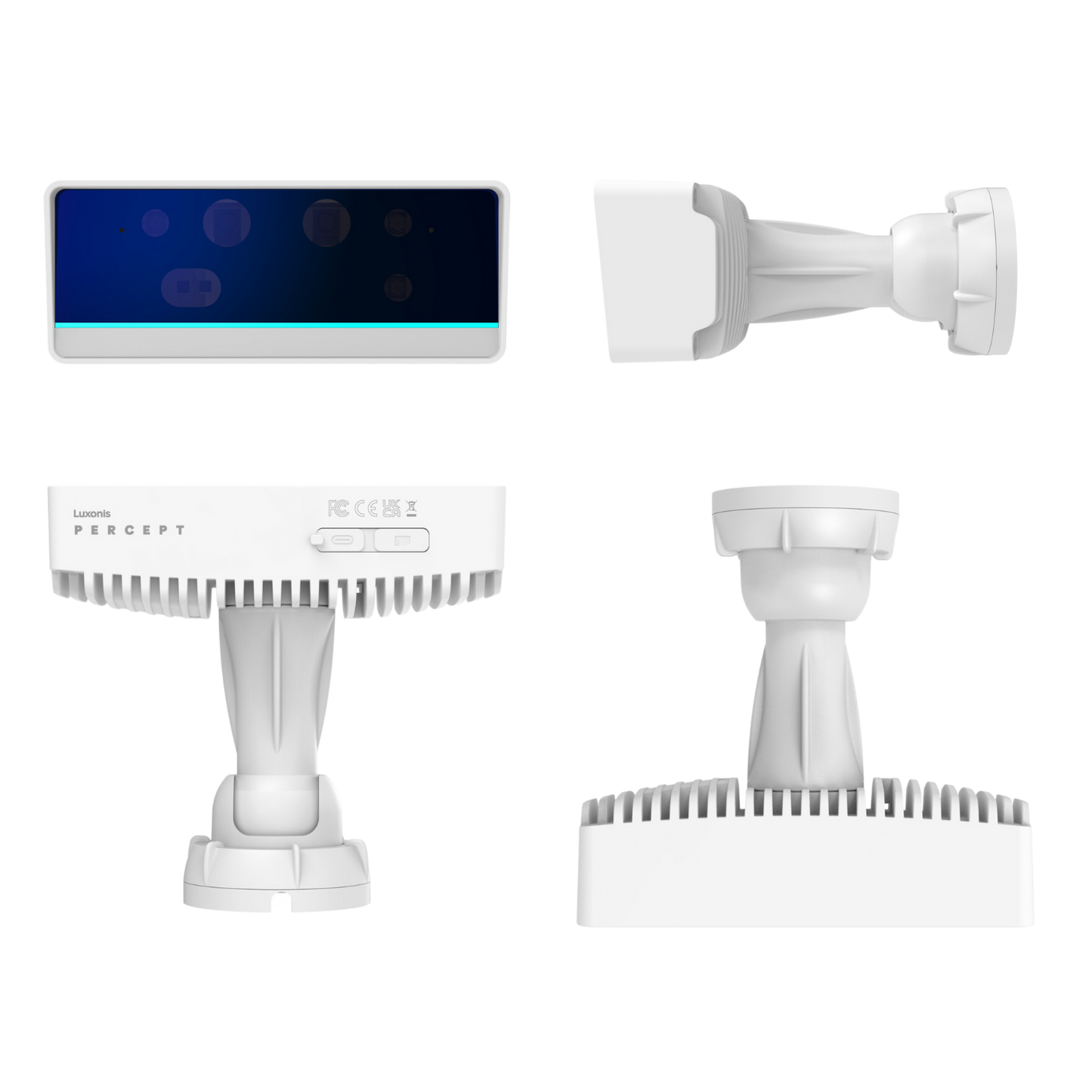 View of all the angles of the Luxonis percept