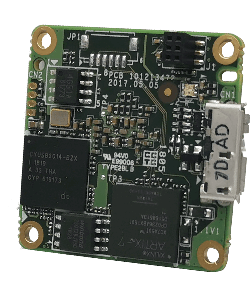 12MP 1/1.7" IMX226 USB3.0 Monochrome M12-Mount Camera