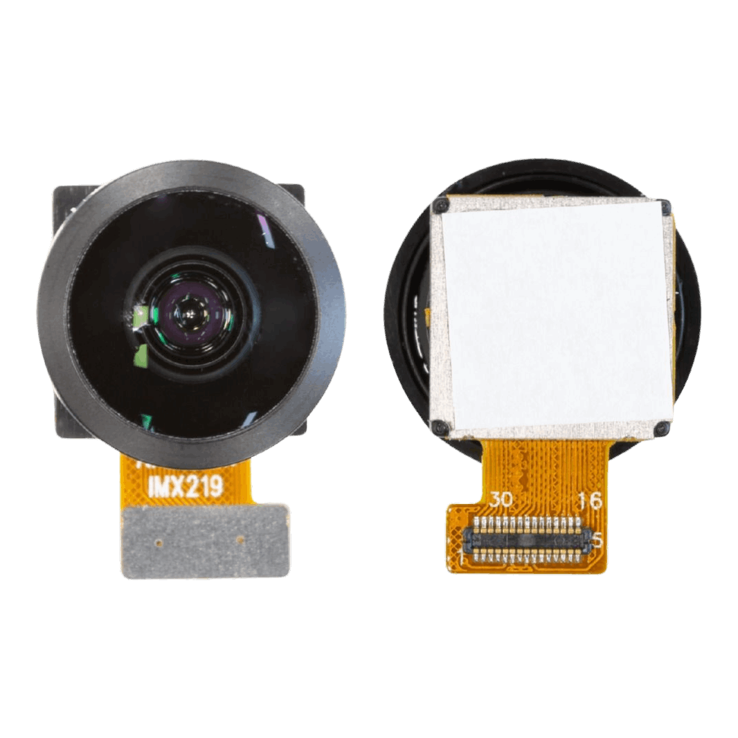 B0286 drop-in camera module viewed from the bottom and top