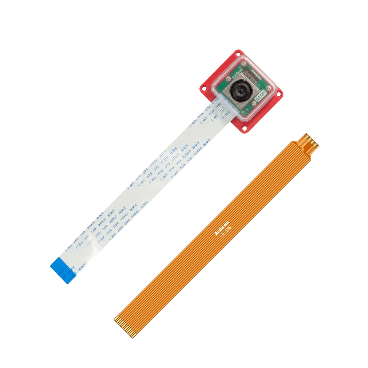 Arducam 64MP OwlSight B0483 product image with cables