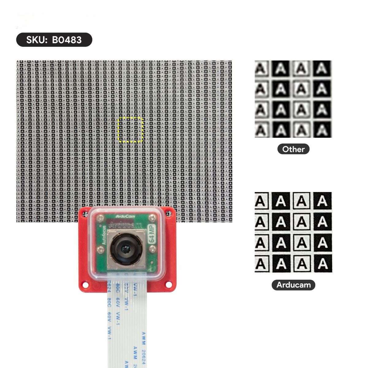 Arducam 64MP OwlSight B0483 sample images