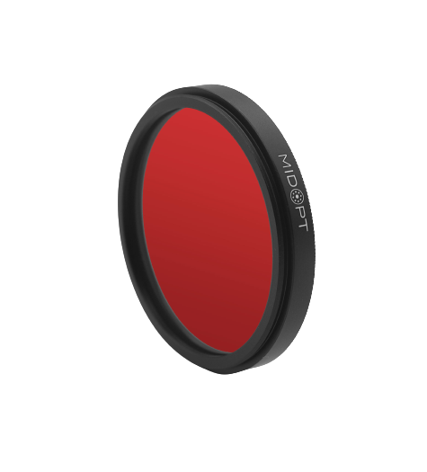 BN650 Narrow Red Bandpass Filter