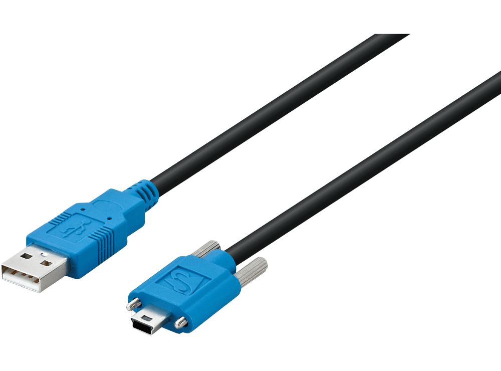 USB2.0 Cable Type A to Mini B, 5m