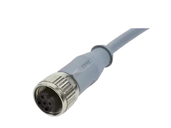 M12 connecting cable, straight