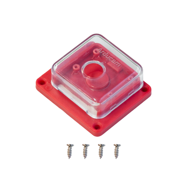 Acrylic Camera Enclosure Case for Raspberry Pi V1/V2/ and Arducam 16MP/64MP