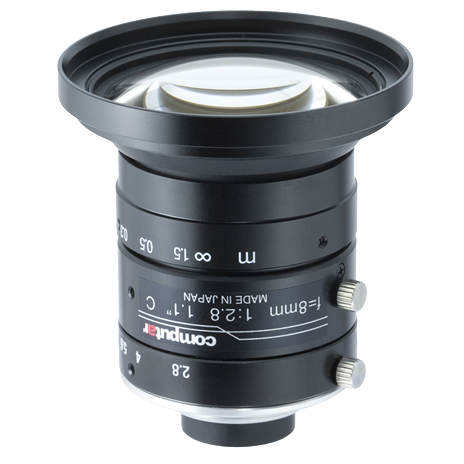 8mm 1.1" 24 MP C-Mount Lens