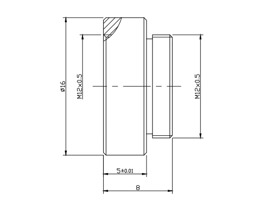 M12 Extension Rings (5mm)