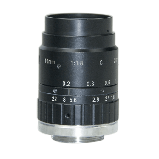 16mm 2/3” 10MP C-Mount Lens
