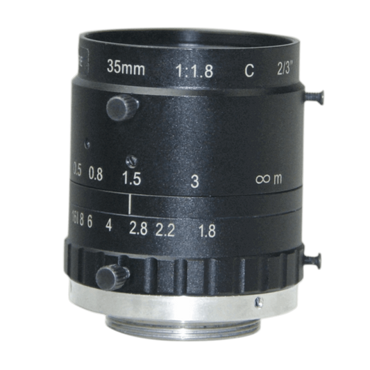 35mm 2/3” 10MP C-Mount Lens