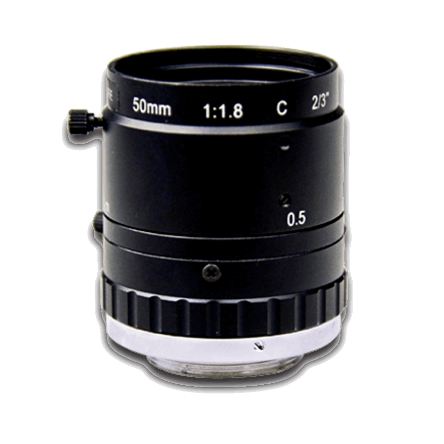 50mm 2/3” 10MP C-Mount Lens