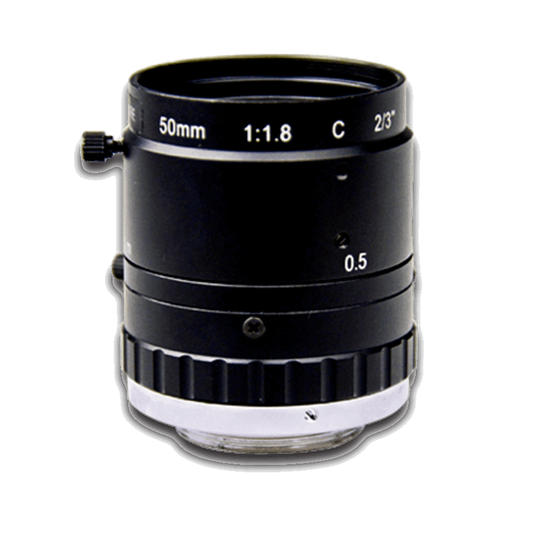 50mm 2/3” 10MP C-Mount Lens