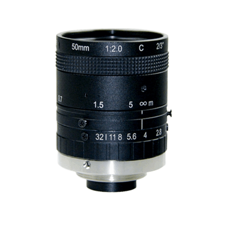 50mm 2/3” 5MP C-Mount Lens