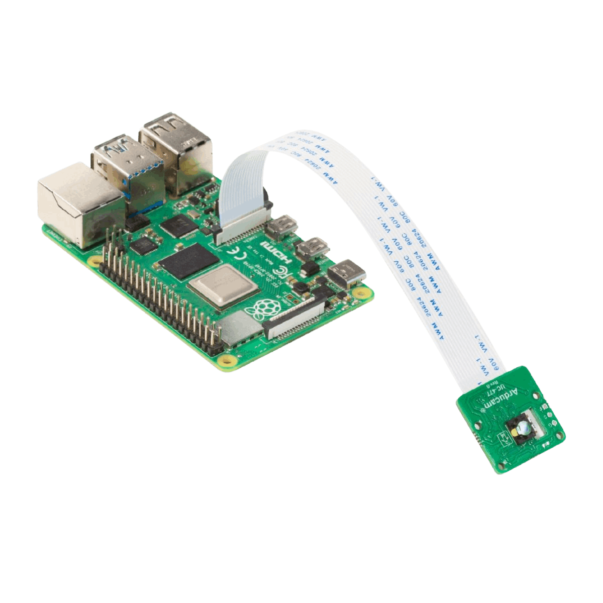 B0161 connected to raspberry pi 3/4