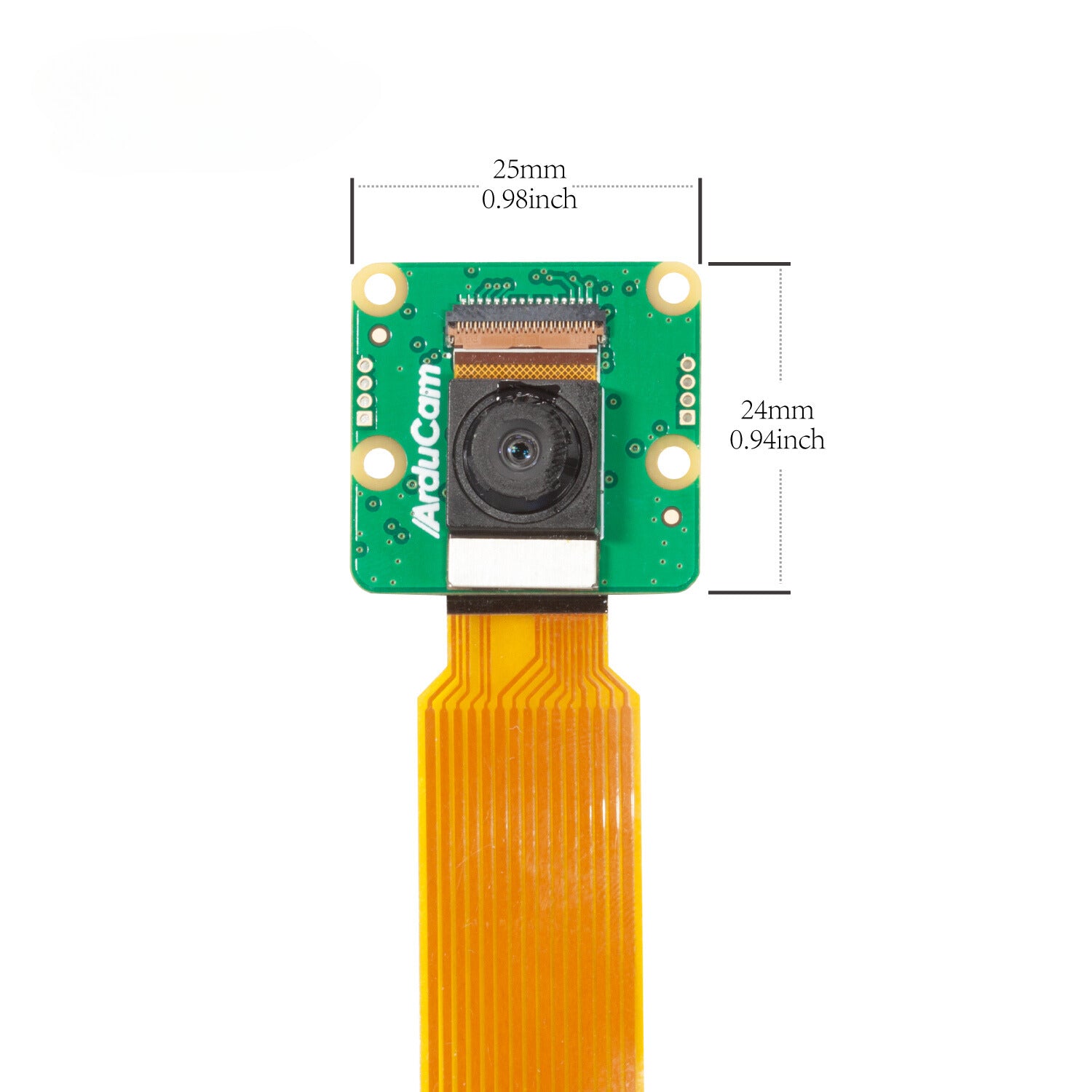 Arducam B0303R Mini Wide Angle Camera Module dimensions