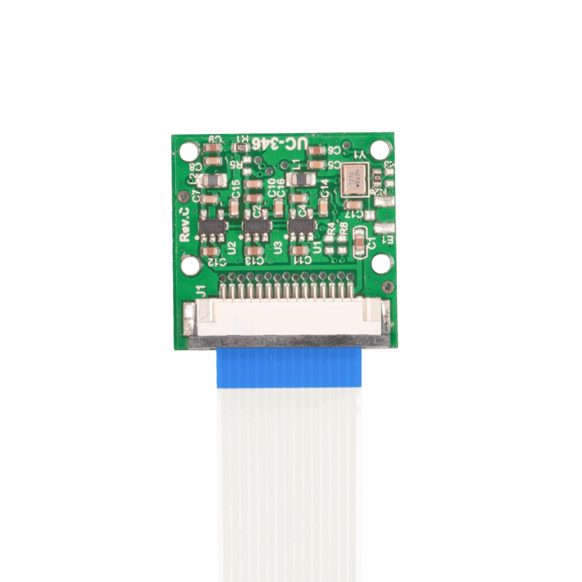 bottom view of the B0176 camera module