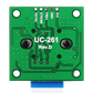 Bottom view of the B0031 5MP auto-focus camera module