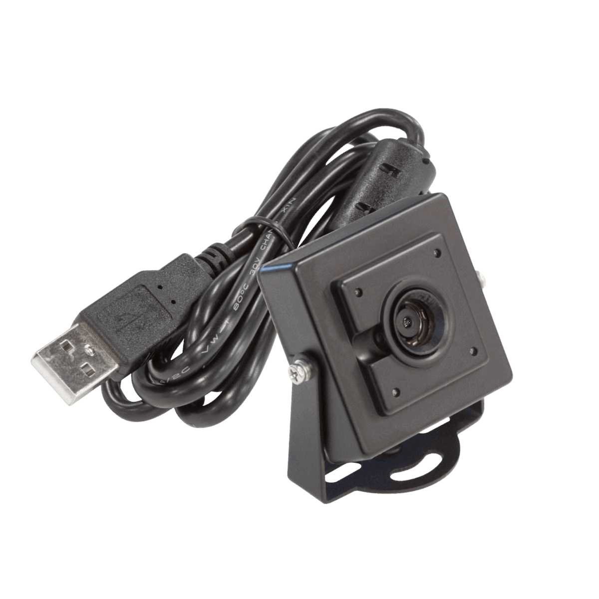 image of Arducam B0447C camera module with metal case with USB 2.0 cable