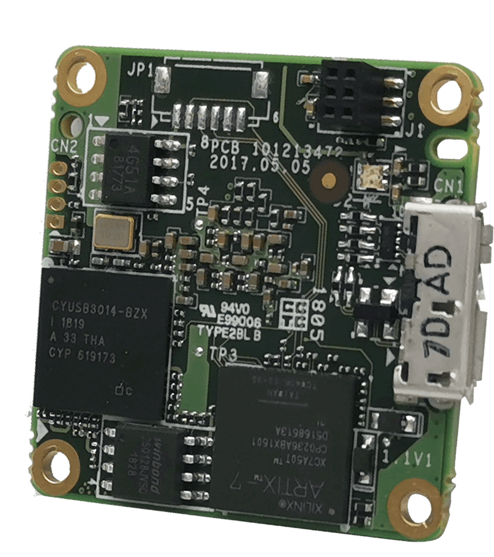 12MP 1/1.7" IMX226 USB3.0 Monochrome Bare Board Camera