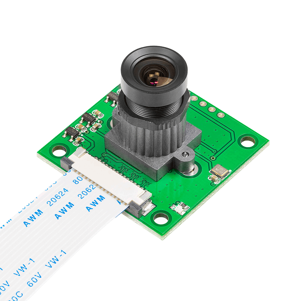 Top view of the B0031 5MP auto-focus camera module