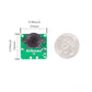 B0342 8MP mini camera module next to a coin for size reference