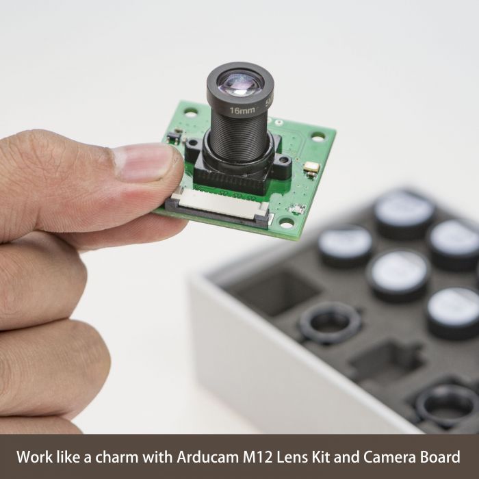 M12 Mount Lens Holder Kit For Camera Boards