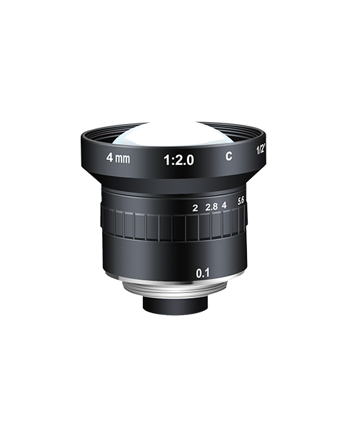 4mm 1/2" 2MP C-Mount Lens