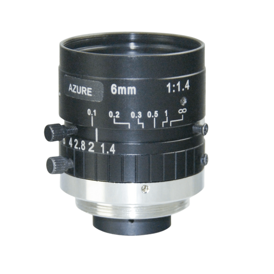 6mm 1/2" 2MP C-Mount Lens