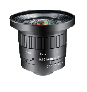 6mm 1.1” 12MP C-Mount Lens