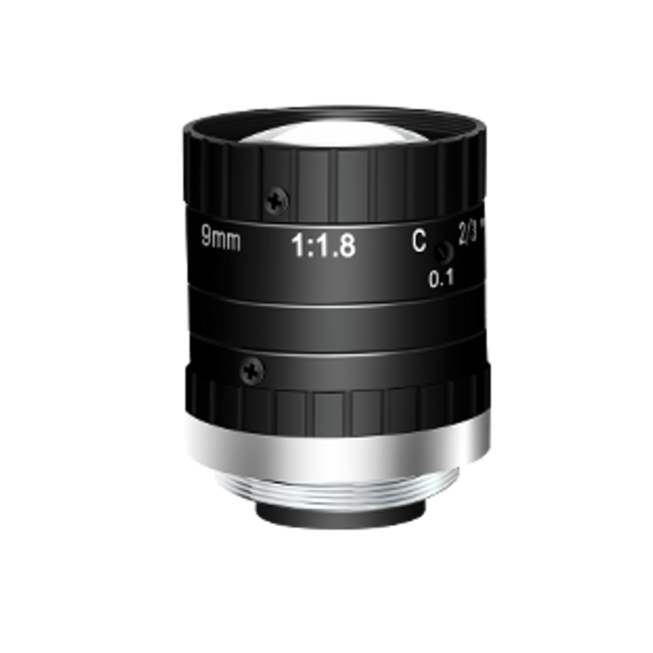 9mm 2/3” 3MP C-Mount Lens