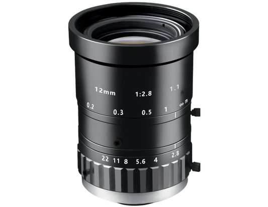 12mm 1.1” 12MP C-Mount Lens