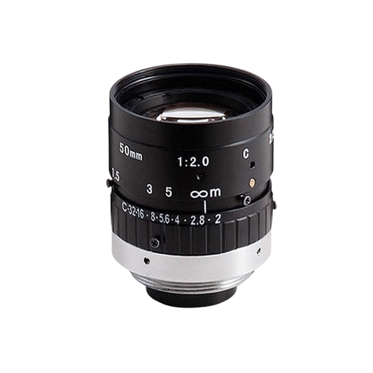 50mm 2/3" 2MP C-Mount Lens