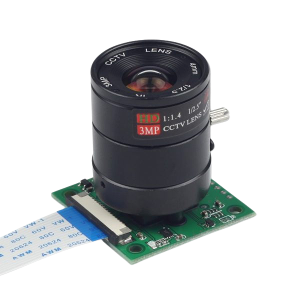 Arducam 8MP NoIR Camera Module with CS Lens for Raspberry Pi