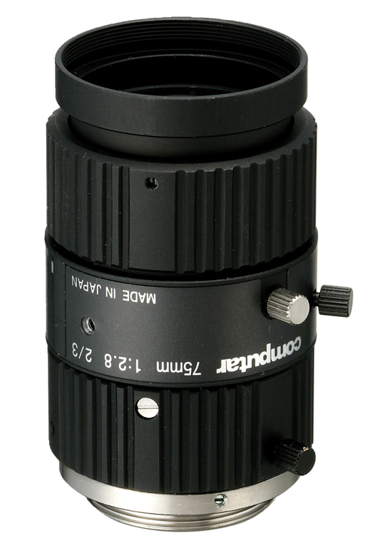 75mm 2/3" 1.5 MP C-Mount Lens