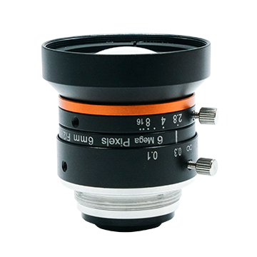 6mm 1/1.8" 6MP C-Mount Lens