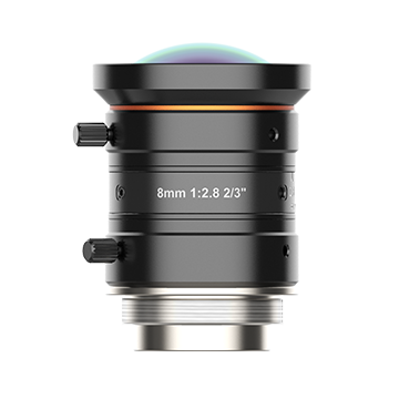 8mm 2/3" 8MP C-Mount Lens