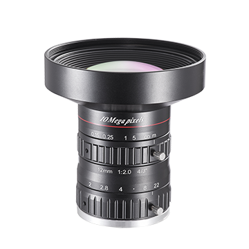 12mm 4/3" 10MP C-Mount Lens