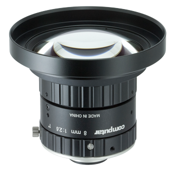 8mm 1" 20 MP C-Mount Lens