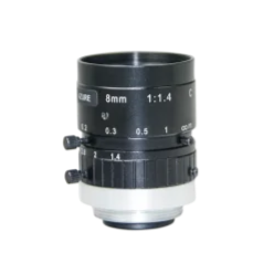 8mm 1/2" 2MP C-Mount Lens